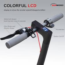 SUNNIGOO N7PRO Trotinette électrique 350W 8.5 pouces 36V 10.4AH pour adultes 25-30 Km Max 25Km/h SUNNIGOON7PRO-05