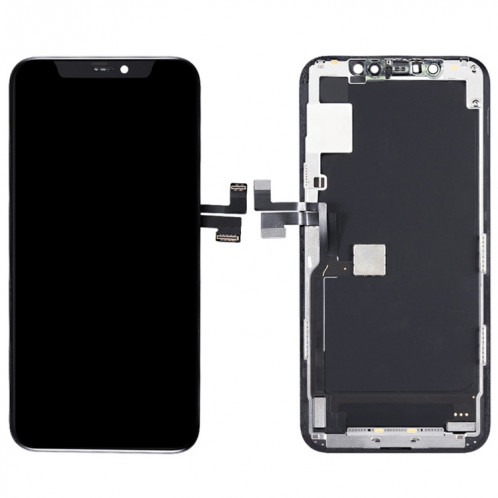 Écran LCD matériel OLED et assemblage complet de numériseur avec cadre pour iPhone 11 Pro (noir) SH000B826-04
