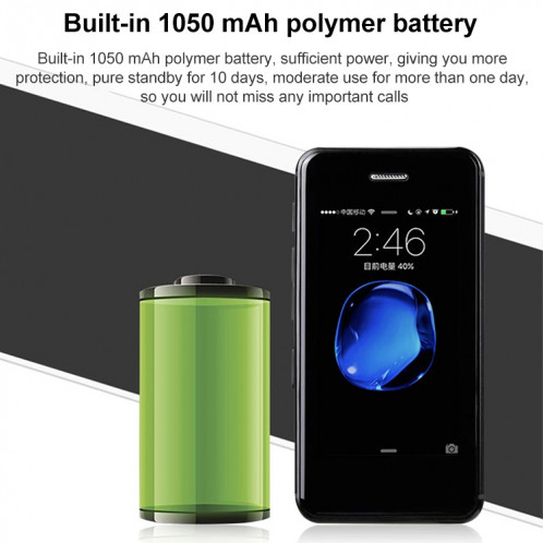 MELROSE S9X, 1 Go + 8 Go, 2,45 pouces, Quad Core Android Android 5.1 MTK6580, Prise en charge Bluetooth / WiFi, Réseau: 3G (Noir) SH131B24-011