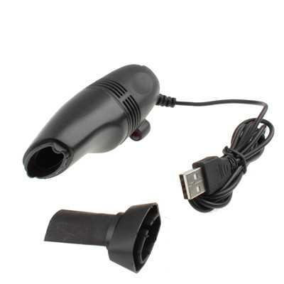 Aspirateur USB pour clavier avec brosse Noir AUPCBN01-00