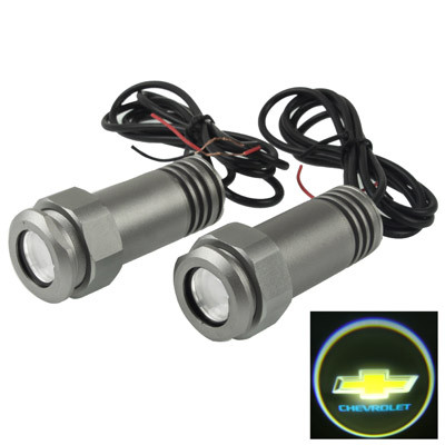 Kit de 2 lampes d'ouverture de porte LED laser Logo pour Chevrolet KDLOPLLLC01-02