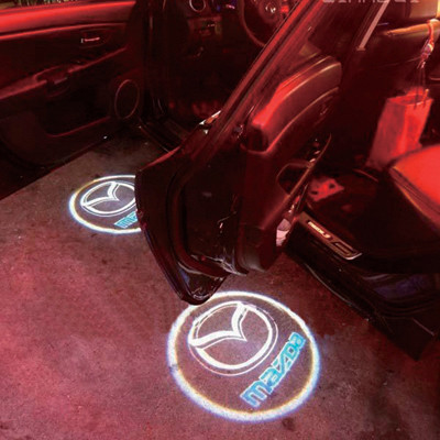 Kit de 2 lampes d'ouverture de porte LED laser Logo Peugeot