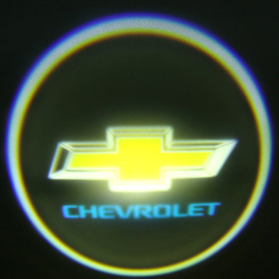 Kit de 2 lampes d'ouverture de porte LED laser Logo Chevrolet K2LOPCHE01-02