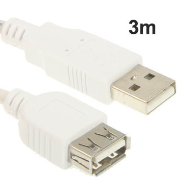 Câble USB 1.1 AM vers AF 3m CUSBAMVAF01-01