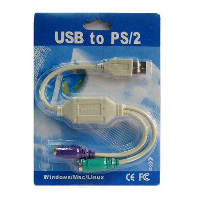 Câble USB vers PS/2 pour clavier / souris CUVPS2PCS01-00