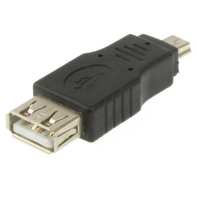 Adaptateur USB 2.0 Femelle vers Mini USB 5Pin Male AUSBF01-00