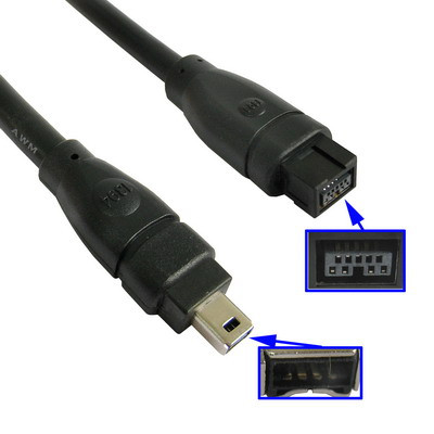 Câble 9 pin vers 4 pin 1394 1.5M C9P4P01-01