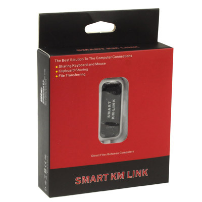 Câble Haute Vitesse USB 2.0 Smart KM Link Câble, PC vers PC partage clavier et souris, Plug and Play 165cm CHVUSB01-00