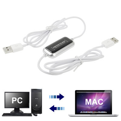 Câble de transfert USB 2.0 MAC vers PC / PC vers PC / MAC vers MAC Transfert de fichier 165cm CTUSBMAC01-00