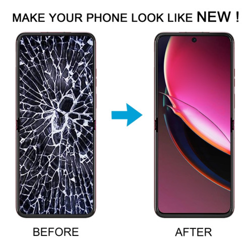 Ecran d'origine pour Motorola Razr 40 Ultra / Moto Razr 2023 AMOLED matériel écran LCD avec numériseur assemblage complet sans chassis SH9611483-01
