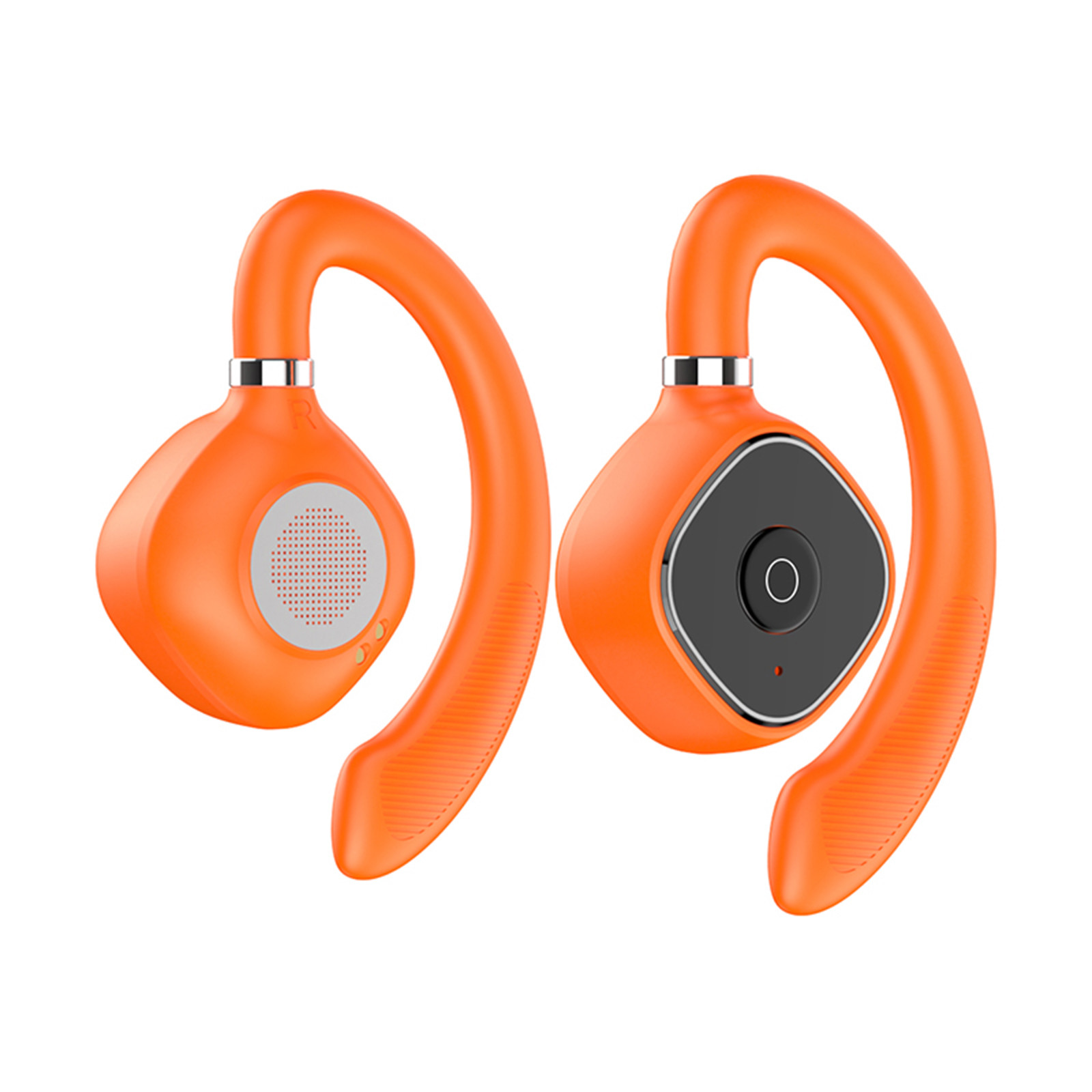 Écouteurs sans fil Bluetooth 5.3 Hi-Fi Stéréo Basse Oreille ouverte Tws Écouteurs  Casque de jeu antibruit Noir
