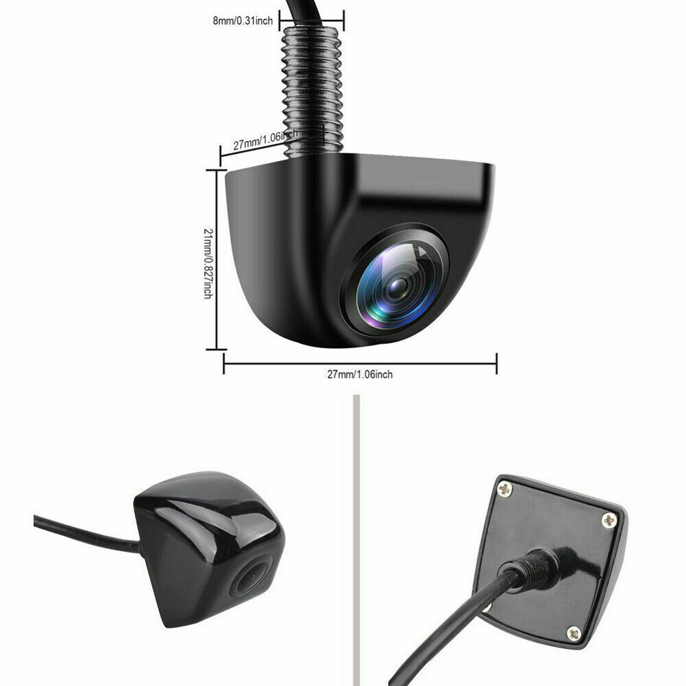 Caméra de Recul, Caméra de Recul sans Fil IP67 étanche WiFi 5V USB Vision  Nocturne Caméra de Vue Avant Arrière pour Voiture RV : : High-Tech