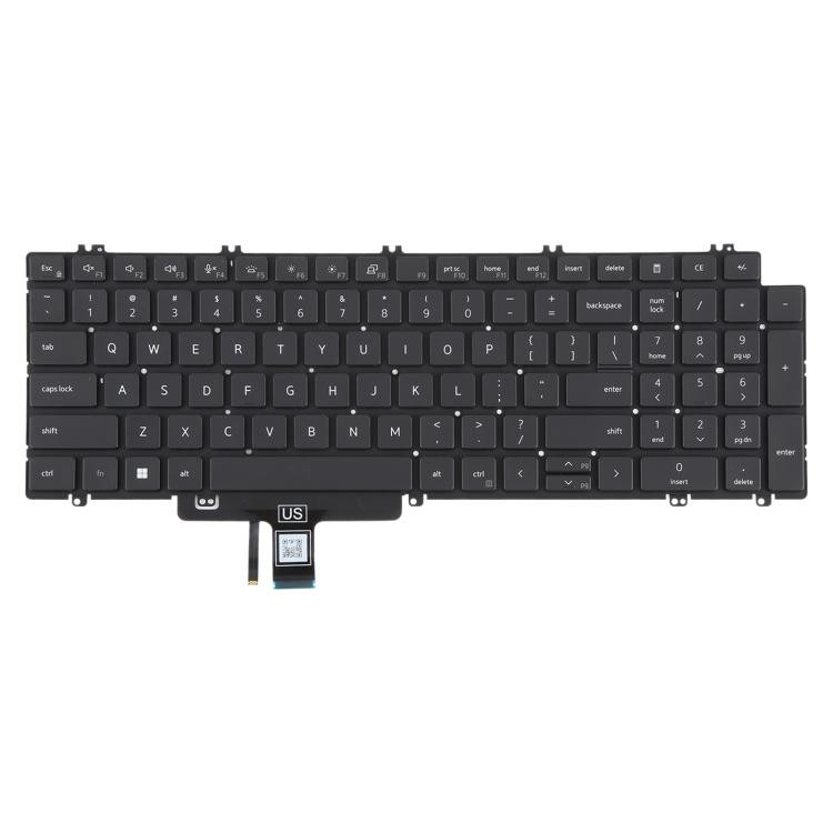 Clavier Azerty Français Pour Dell Latitude 3540/5540 - Rétroéclairage - Neuf