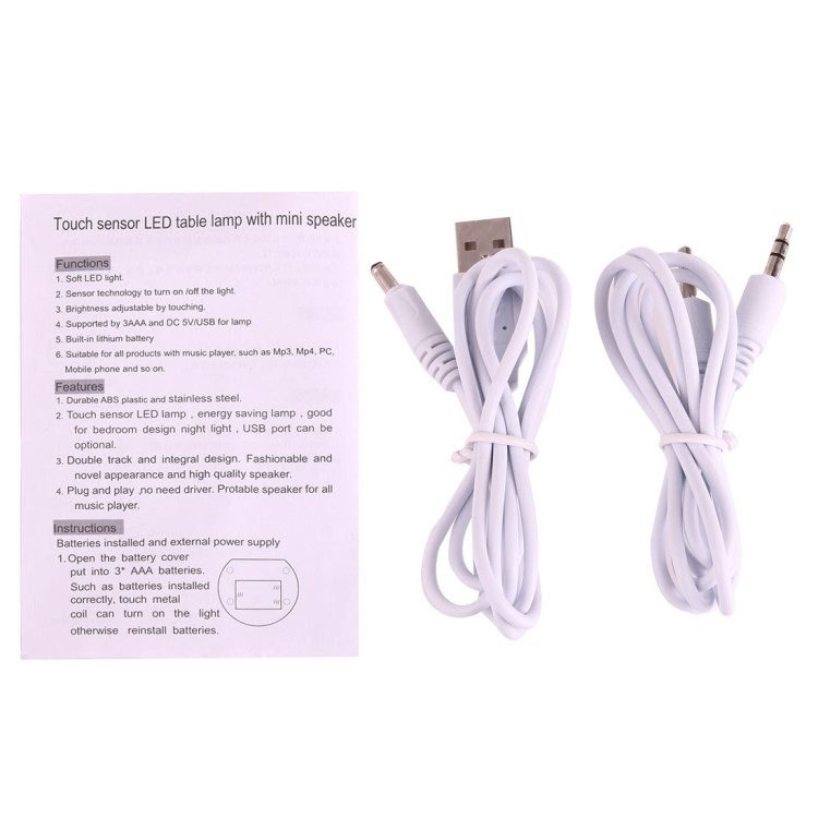 SHS Capteur tactile lampe de chevet à LED Lumière colorée ...