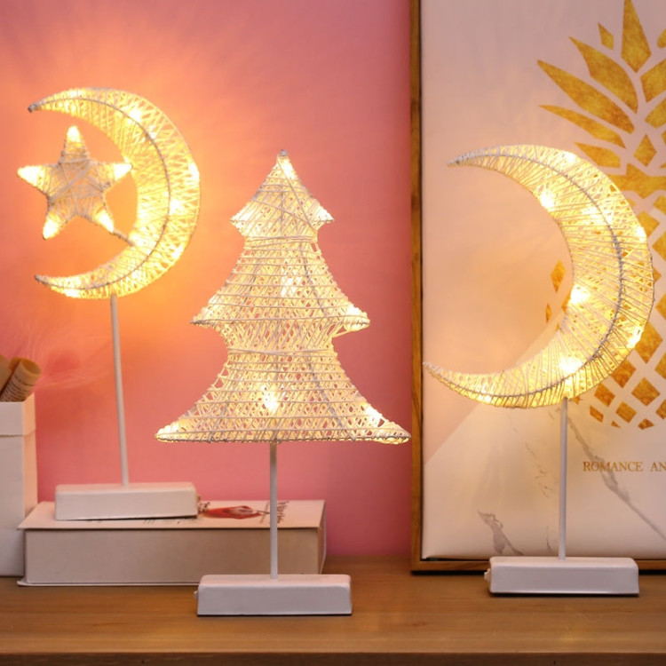 Arbre De Noel En Forme De Rotin Romantique Led Lumiere De Vacances