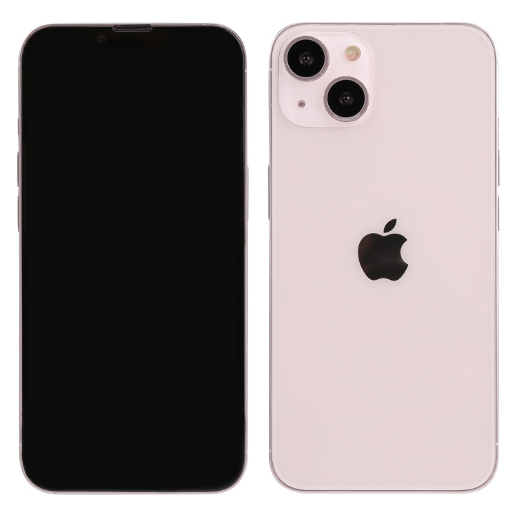 Black Screen Non Working Fake Dummy Display Model for iPhone 13 Pink