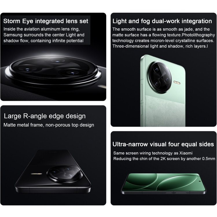 Xiaomi Redmi K80 Pro 5G – 12/256 Go – Vert – Snapdragon 8 Elite – 120W – 6000mAh – Neuf