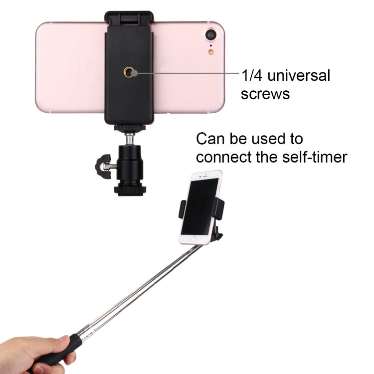 Trépied Flexible Pour Smartphone - Pince Jusqu'à 8,5 Cm, Compatible Lumière De Streaming, Réglable à 360°