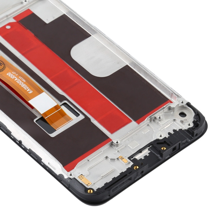 Ecran LCD et Vitre tactile Noir sans châssis Pour Oppo A9 2020
