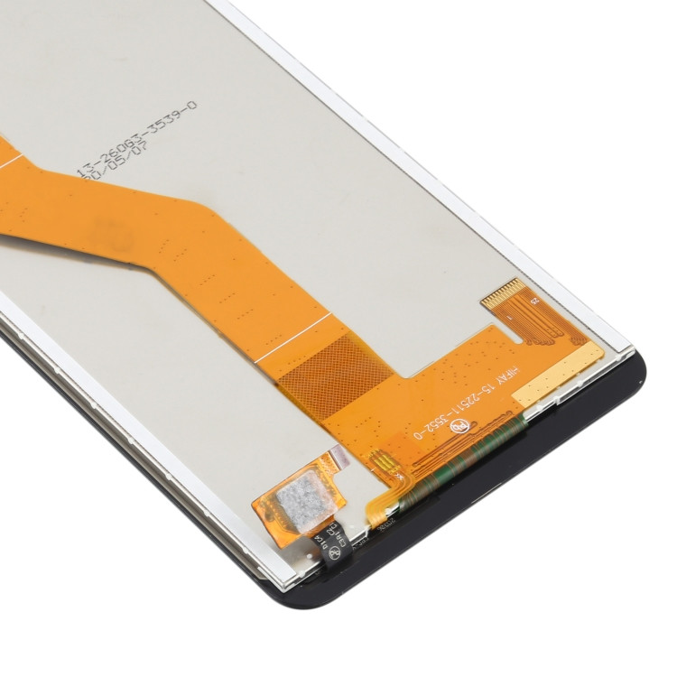 Écran LCD + Vitre Tactile De Remplacement Pour Wiko Sunny 3 - Pièce Neuve, Couleur Argent