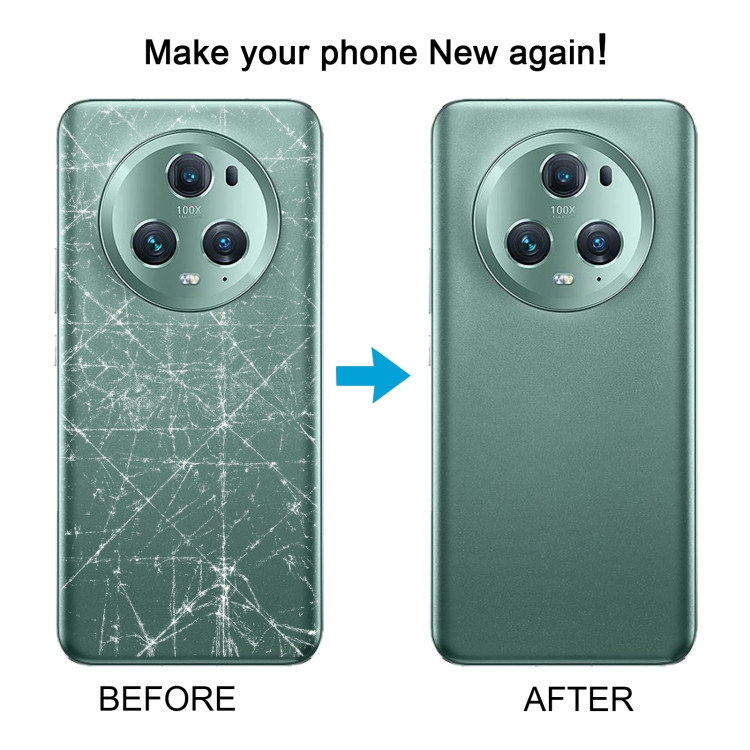 Coque Arrière Batterie Honor Magic 5 Pro - Pièce De Rechange Noire - Remplacement Facile