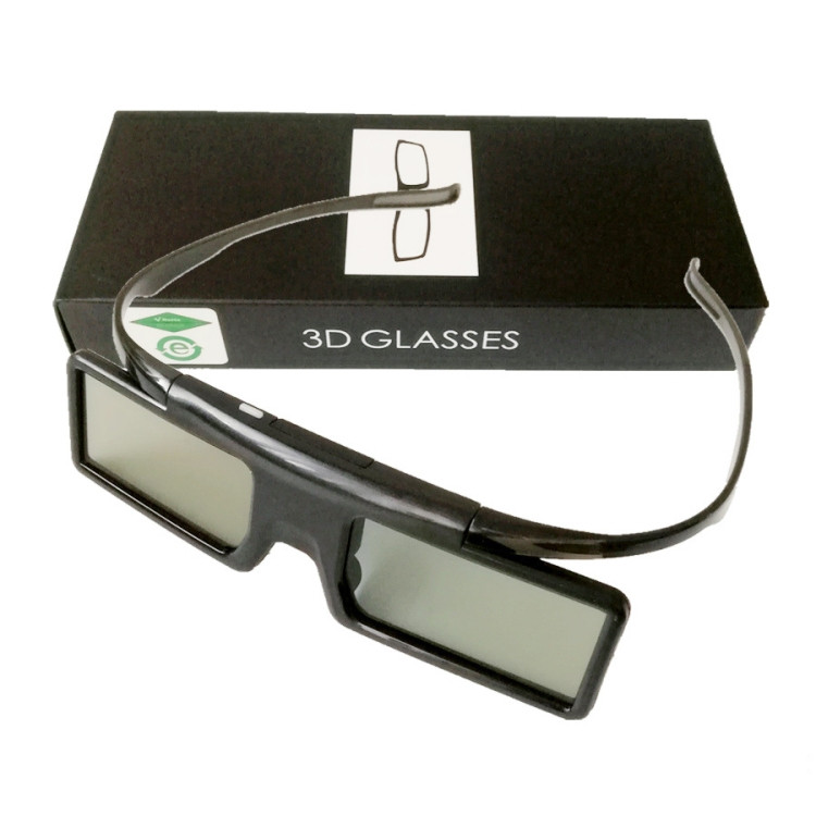 Lunettes 3D Active Shutter Bluetooth universelles pour projecteur Samsung Sony et Epson 5200