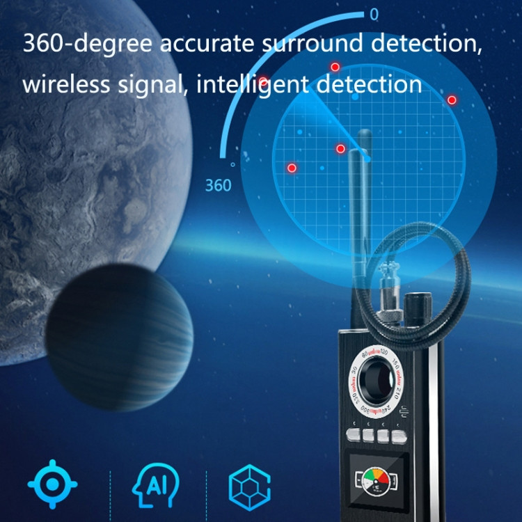 Détecteur de signal K88 anti-vol anti-vol de la scanner GPS Détecteur de  défense Détecteur de la caméra caméra
