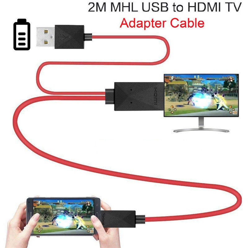 Câble Micro HDMI vers HDMI - 2M - Blanc