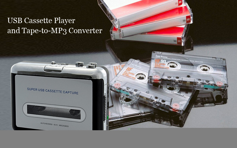 Lecteur de cassette Convertisseur de cassette USB en MP3 Lecteur